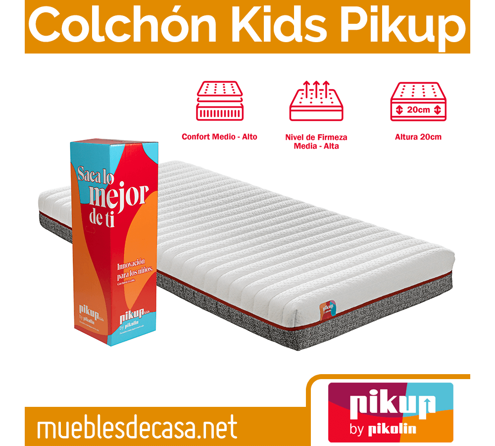 Colchón Juvenil PIKUP KIDS by Pikolin