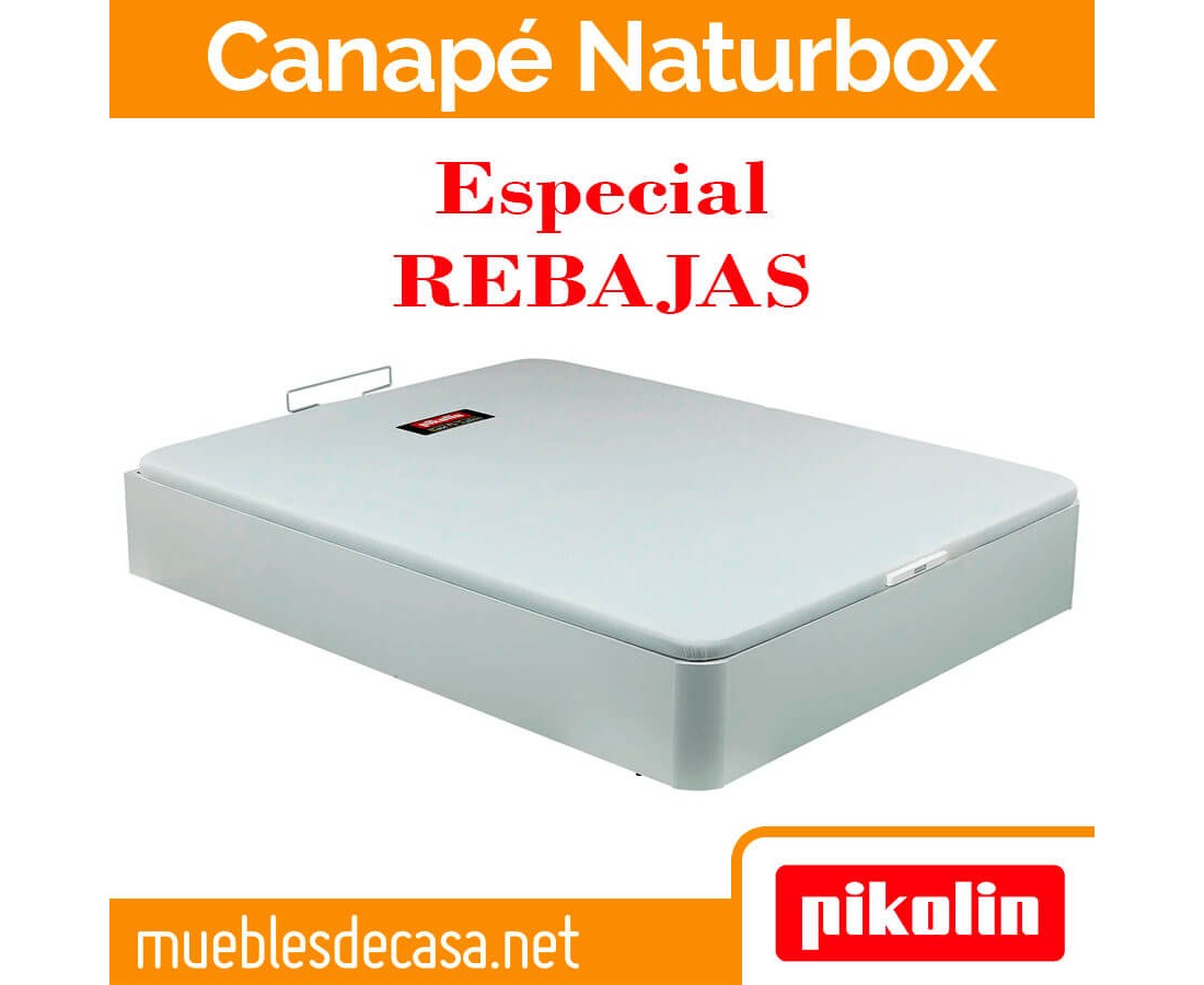 Canapé Abatible Pikolin Naturbox Blanco ESPECIAL REBAJAS 2023